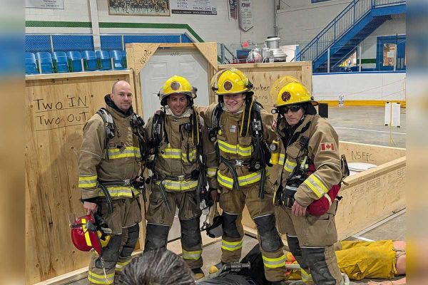 Gore Bay firefighters place well at area challenge