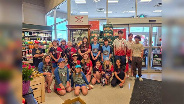 Youth family ball trophies finally find a home in Mindemoya Foodland
