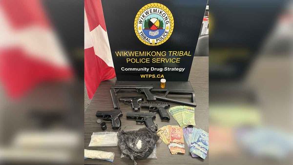 Police seize drugs, currency and replica firearms