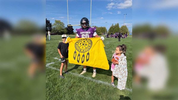 Wiikwemkoong’s Brodie Shawanda is dreaming big on the football field