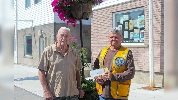 Levack man wins Harbour Days Lions Club 50/50 draw