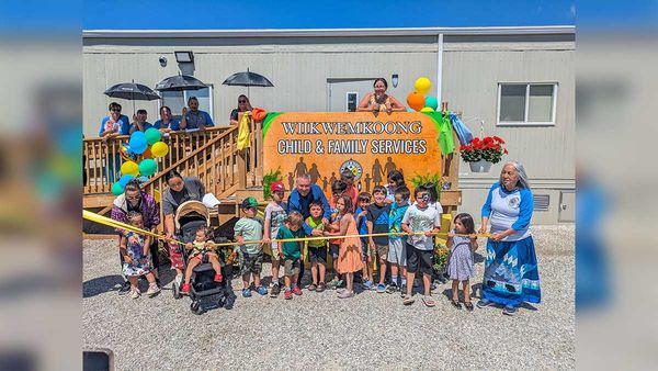 Wiikwemkoong Child and Family  Services celebrates new temporary offices