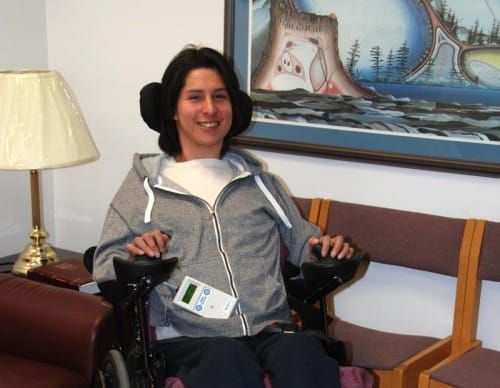 Gabe Abotossaway returns to Island after almost year-long rehabilitation