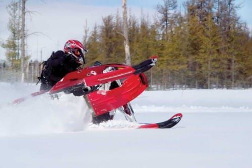 Snowmobiling trail system, picket lines open