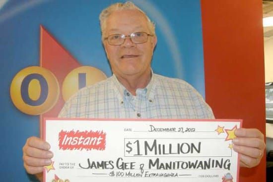 Newest million dollar man lives in Manitowaning