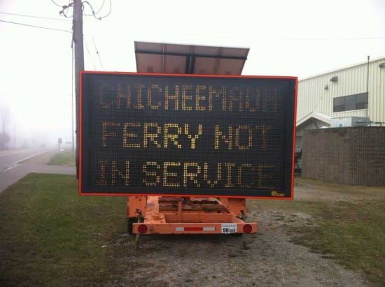South Baymouth merchants stress ferry problems are a Manitoulin-wide issue