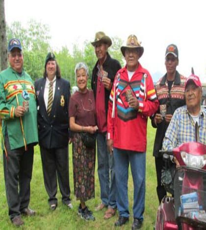 Veterans presented with special award at Sheshegwaning powwow