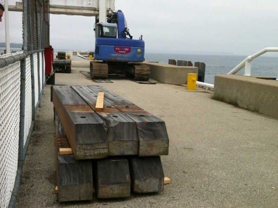 Water levels higher, ferry loads heavier