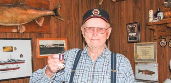 North Atlantic convoy vet receives Arctic Star