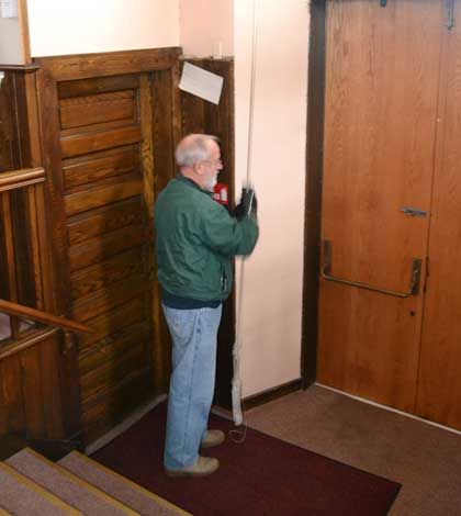 Artist sets the bell ringing straight