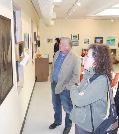 Kudos to the Sheguiandah museum for art display