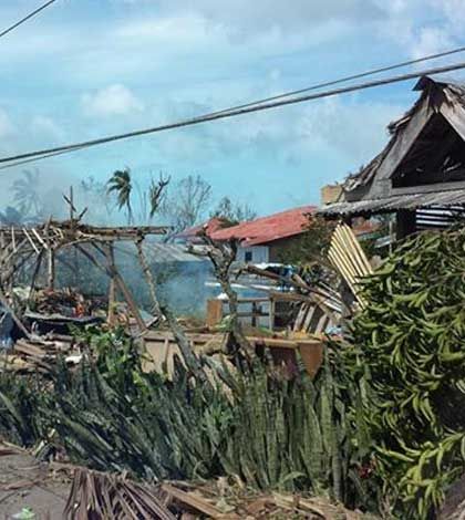 Island resident recalls Philippine community devastated by typhoon