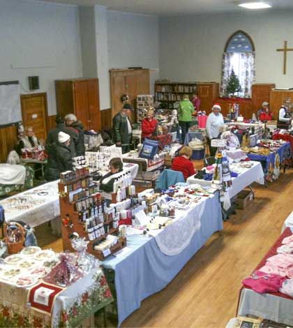 Christmas craft sale aids Manitoulin Help Centre building fund