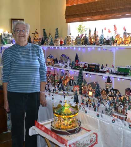 Little Current resident shows off Dickens Christmas village