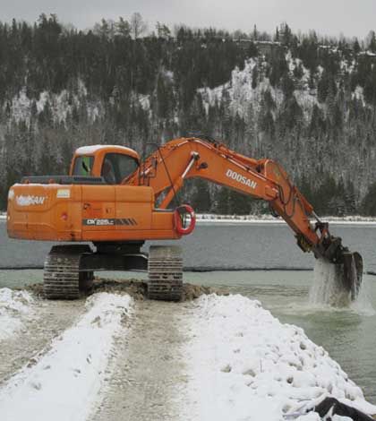 First phase of breakwater project to be completed by year’s end