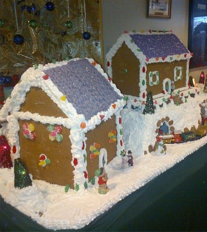 Manor gingerbread village was a labour of love