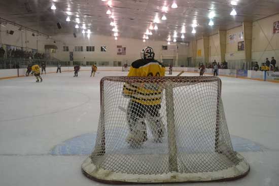 Mustangs skate into A division for the second half of the season