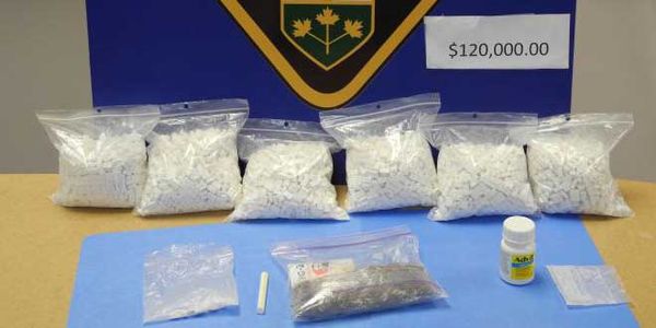 Roadside bust nets $120,000 in drugs