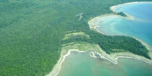 Video highlights amazing aerial views  of North Channel marine communities