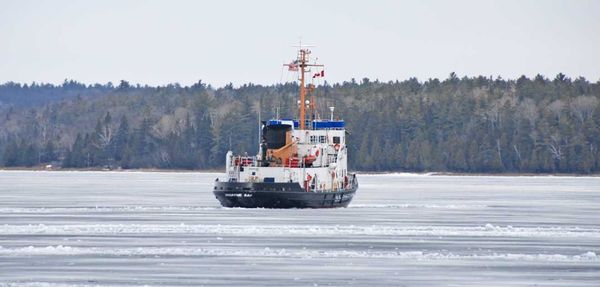 Icebreaker to enter Georgian Bay, Whitefish River, this weekend