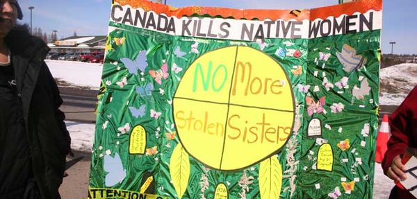 United Urban Warriors hold missing women blockade on Highway 17