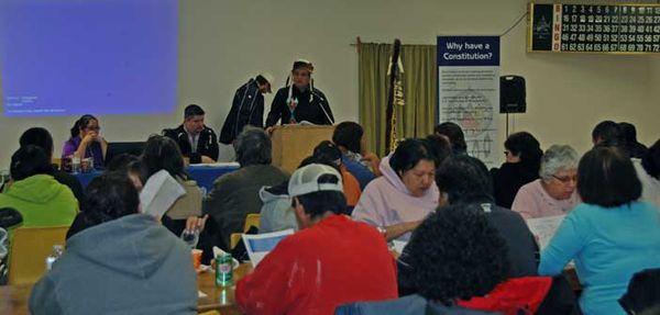 Wikwemikong band members adopt constitution by overwhelming margin