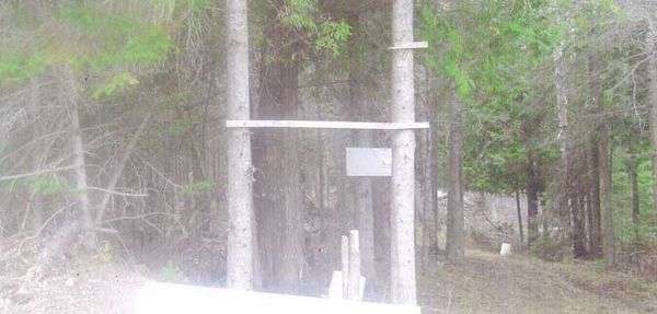 Vandals make off with Michael’s Bay cemetery sign