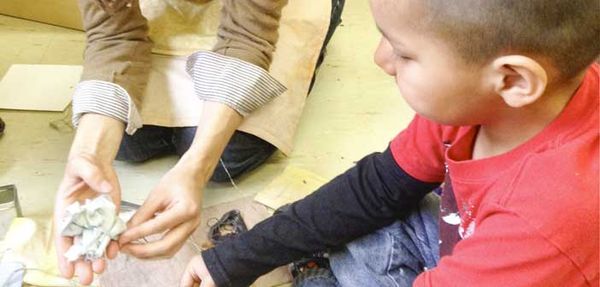 Early Learning Kindergarten students discover the world through art