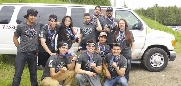 Wasse-Abin Warriors compete in first-ever Spartan Run
