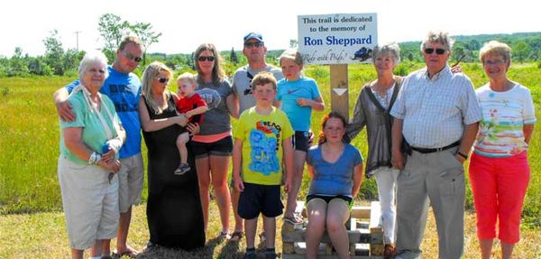 Snowdusters dedicate trail in Ron Sheppard’s memory