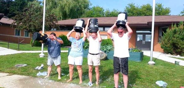 ALS Ice Bucket Challenge spreads quickly across Island