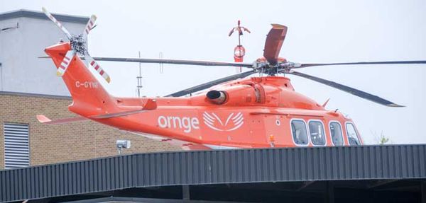 Ornge Air ambulance in need of repairs at MHC