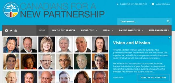 Former Prime Ministers join ‘Canadians for a New Partnership,’ seek accord with 91���˵���s