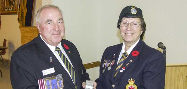 Little Current Legion takes evening to honour its own