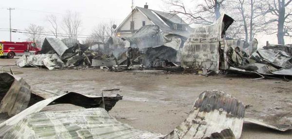 Ice Lake business destroyed in fire