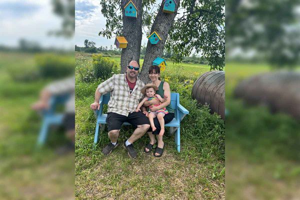 Fundraising in support of toddler