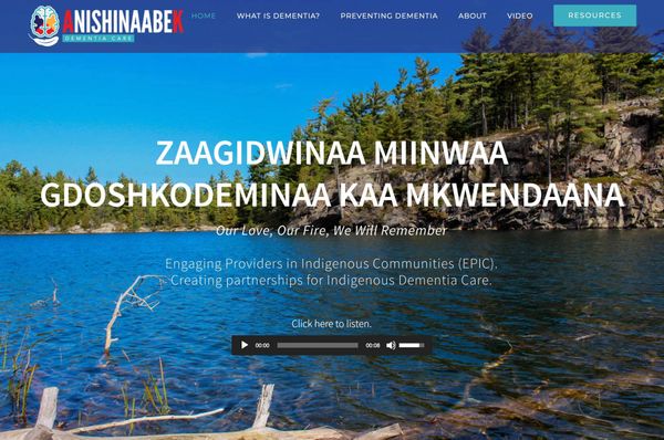 Indigenous dementia care website locally launched