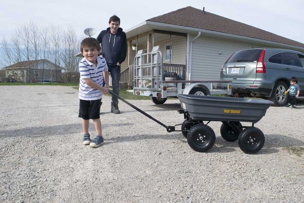 Island group helps give Aundeck Omni Kaning boy a dream gift