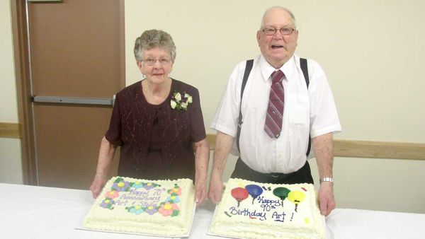 Burpee-Mills couple celebrates 70th anniversary