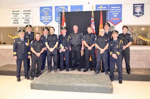 Assiginack Township honours retiring fire chief