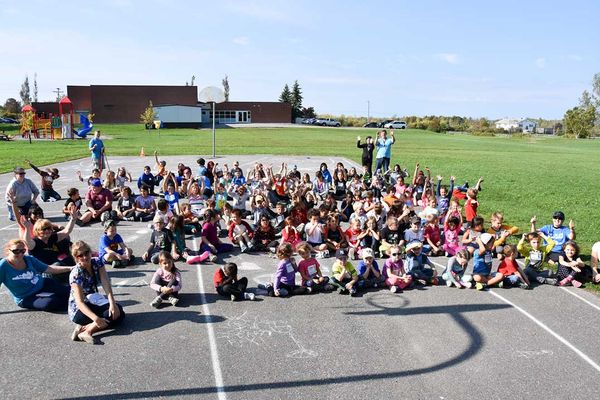 Assiginack Public School’s Terry Fox Run is a hit