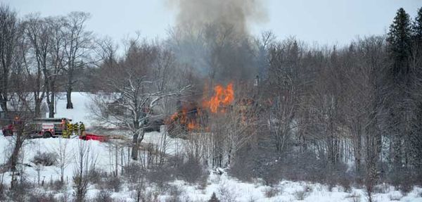 Blaze destroys Manitowaning family home