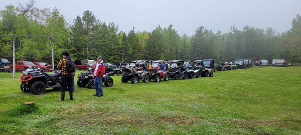 ATVs on parade
