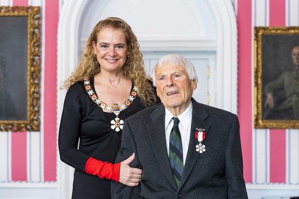Austin Hunt officially inducted into Order of Canada