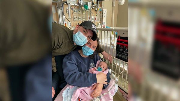 Six-week-old child will need complex medical services; family seeking support