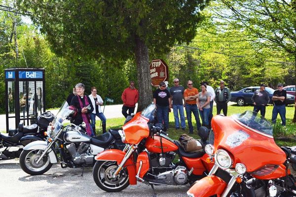 Bikers gather in Silver Water for annual blessing