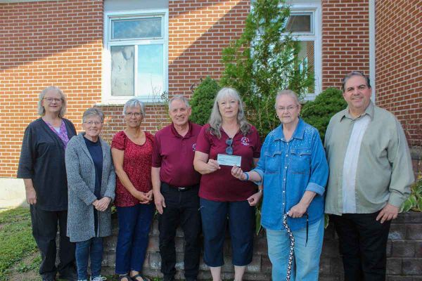 Blizzard Open proceeds donated to the Mindemoya Hospital Auxiliary