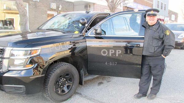 Manitoulin’s longest serving officer, Constable Allan Boyd, retires from the OPP