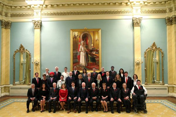 Historic cabinet features gender parity and “the face of Canada”