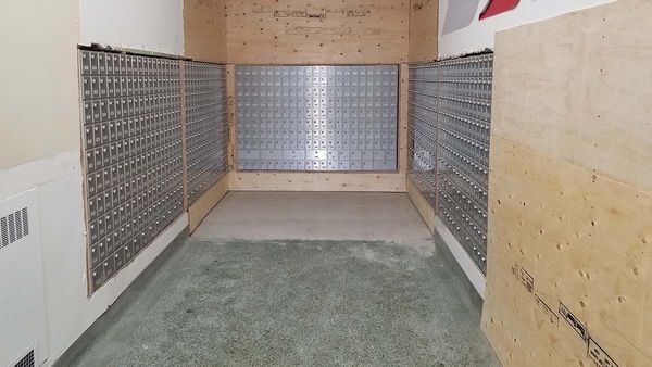 Major refit of Little Current Canada Post office currently underway